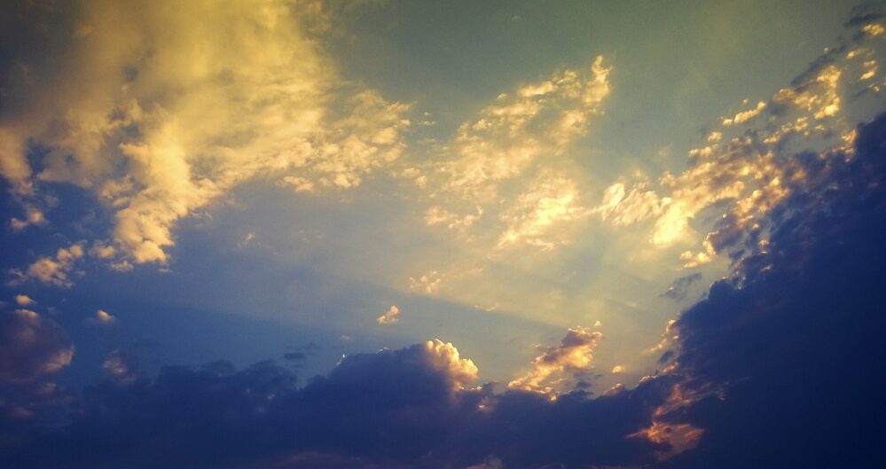 Sunshine and cloud