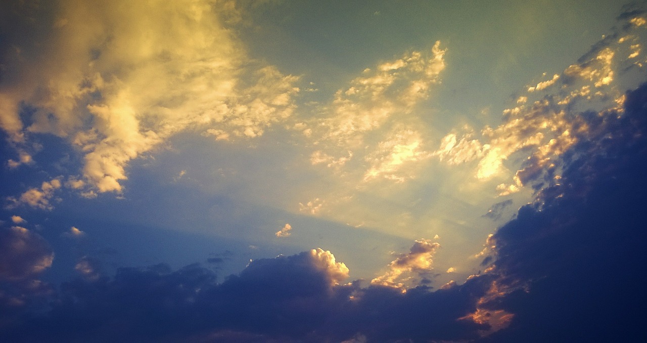 Sunshine and cloud